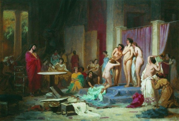 The slaves trade by Fyodor Bronnikov
